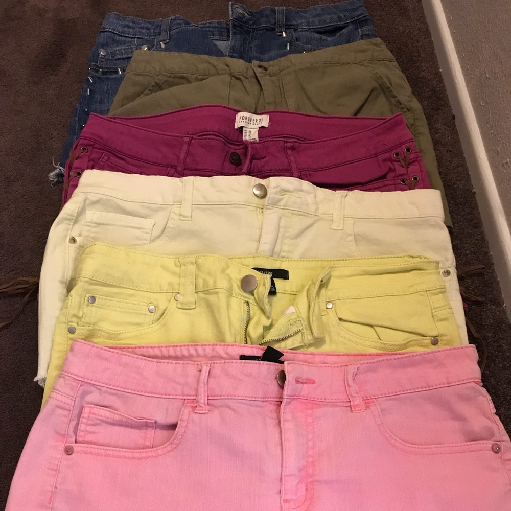 Forever 21 shorts bundle size 30